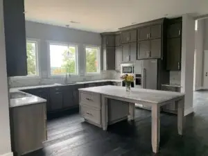 Kitchen cabinets and countertops installed in Columbus, NC