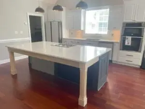 After new quartz countertops in Inman, SC