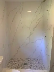 Quartz shower walls in Boiling Springs, SC
